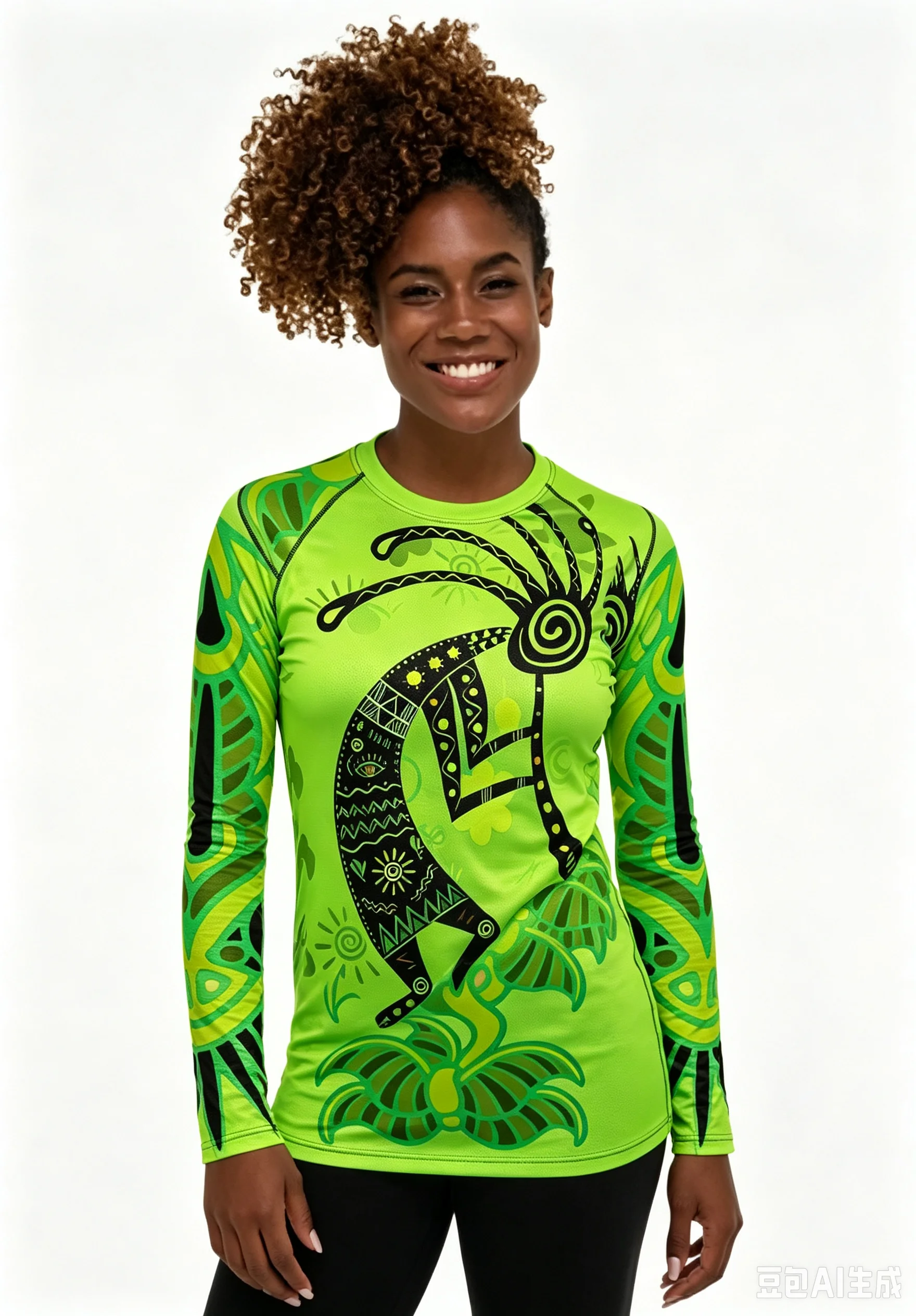 2026 Retro Ethnic Traditional Pattern Long Sleeve, 3D Printed Traditional Craft Design, Bohemian Fashion Street Autumn Long Top