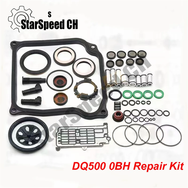 

DQ500 0BH DSG Automatic Transmission Overhaul Kit Seals Gasket O-rings Repair Kit For Audi Q3 VW Teramont 2.0 Skoda Golf Gearbox