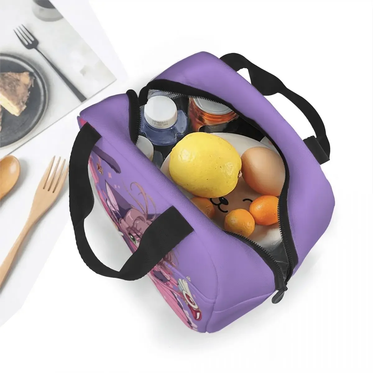 Card captor Sakura der Wächter isoliert Lunch Bag auslaufs ichere Mahlzeit Container Thermo beutel Tote Lunchbox Arbeits reise