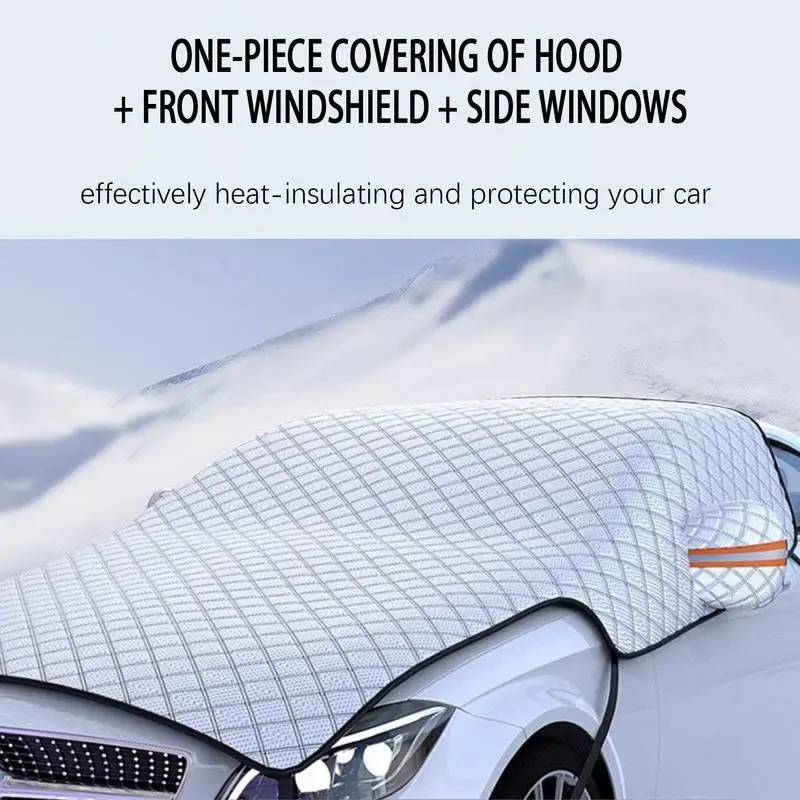 

Car Windscreen Ice Cover Ultra Thick Auto Windshield Frost Shield Dustproof Car Window Snow Shield For Car Auto SUV RV