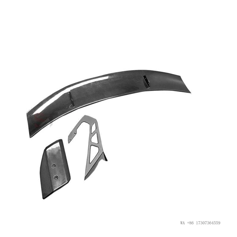 Suitable for Toyota Supra A90 A91 carbon fiber rear spoiler bracket modification