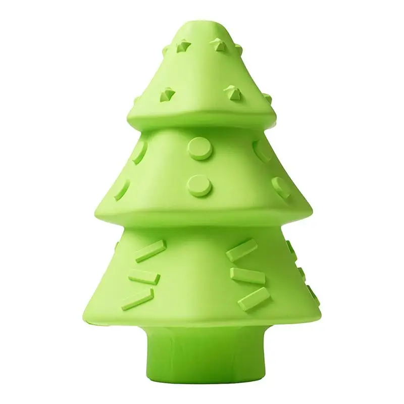 Christmas Tree Shape Dog Chew Toys Squeaky Pet Chew Toys Multi-Purpose Indoor Dog Toys For Beach Outside For A Walk Home Park