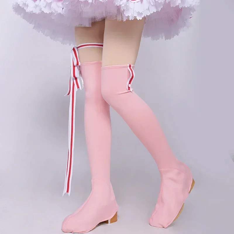 CLEAR CARD KINOMOTO SAKURA Cosplay Costume Anime Card Captor Sakura Dress Halloween Carnival Uniforms Custom Made - view 5