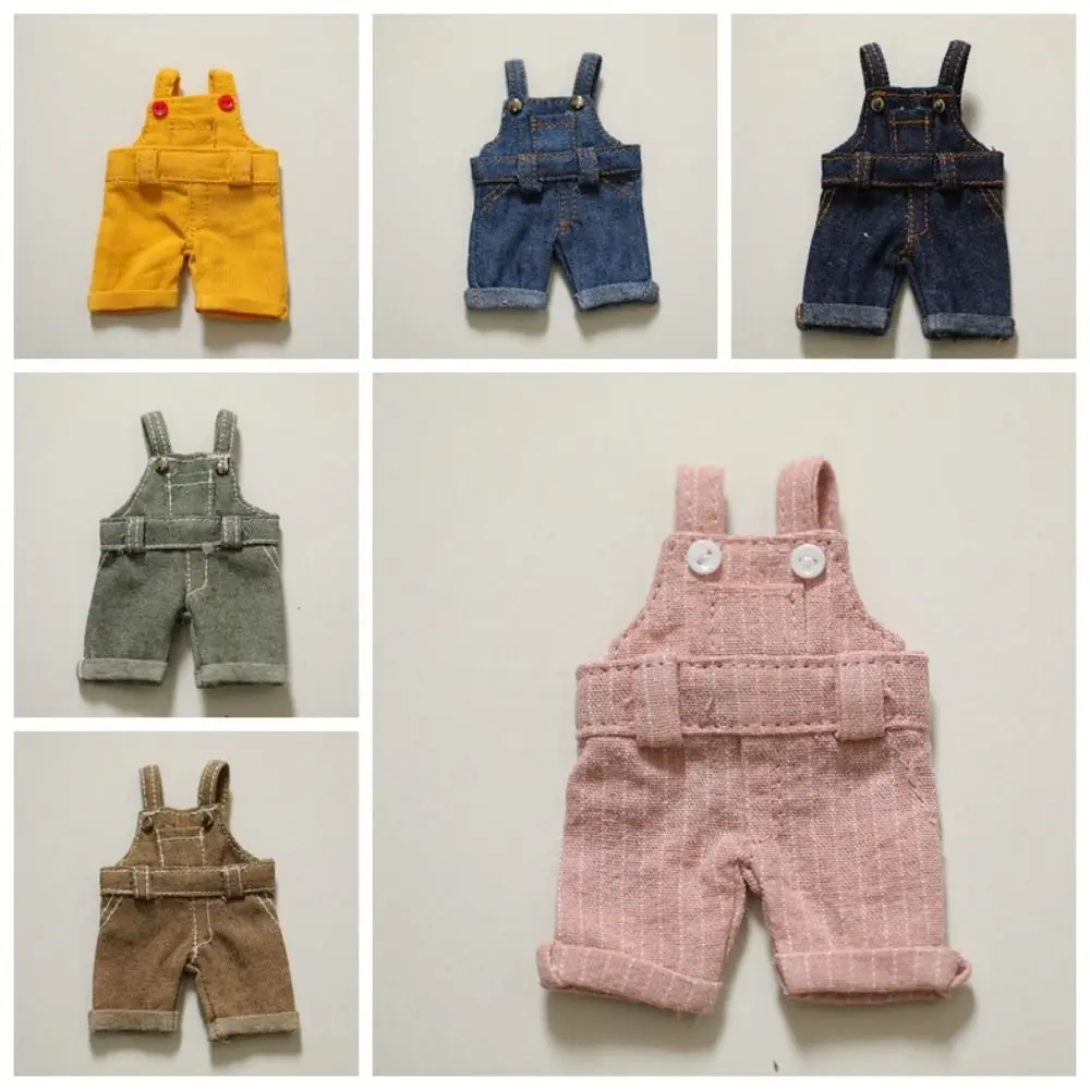 

Overall Gromit Doll Clothes Suspender Pants Dressing Game Plush Bear Clothes Colorful Cute 12cm Cotton Doll's Clothes