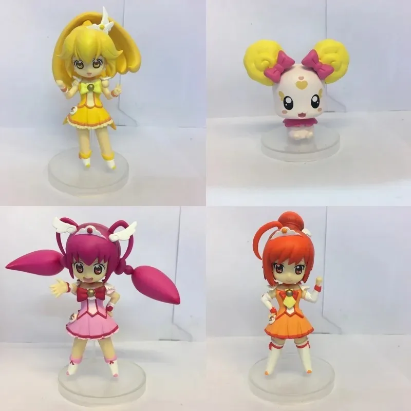 Pretty Cure Figure Anime Pvc Landscape Model Cute Kawaii Action Figurine Collection Toys Gift