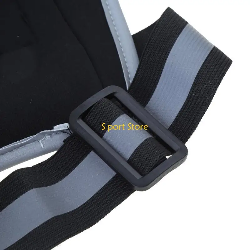 

U2JB Lightweight Jogger Chest with Adjustable Reflective Sports Waistband Water Bottle Pocket Running Vest Phone Holder