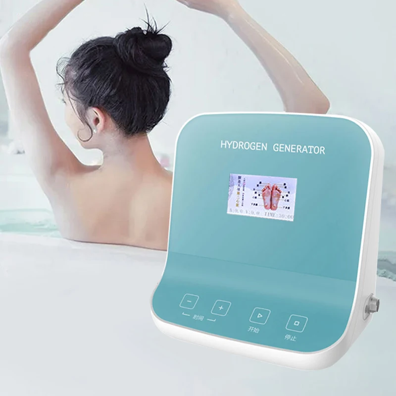 

Molecular Hydrogen Detox Machine Foot Spa Ion Cleanse Equipment Hydrogen Water Bath Filter Generator for Face Spa Beauty