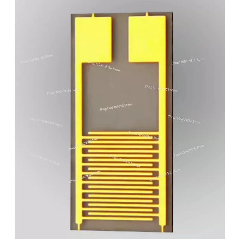 Flexible PET Interdigital Electrode Capacitance Array Gas Bio-Humidity Sensor Chip Smart Wear