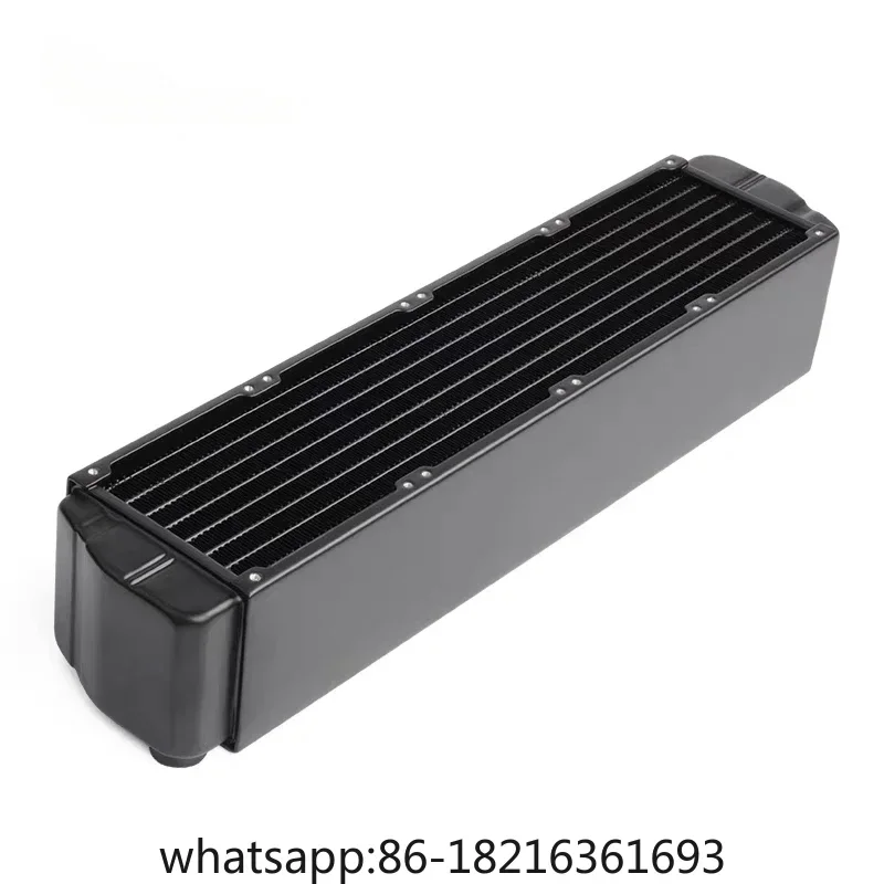 Server water-cooled 8CM heat sink SR-LH65T4X80 aluminum bar 65mm thick 3-layer Z water channel