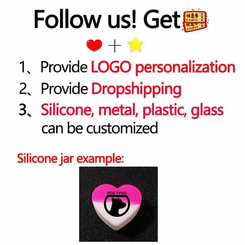 1Set Smoking Set Metal Grinder 9ml Glass Jar With Safety Lock Scissors 67mm Silicone Bowl Girly Gift Smoking Accessories view 3