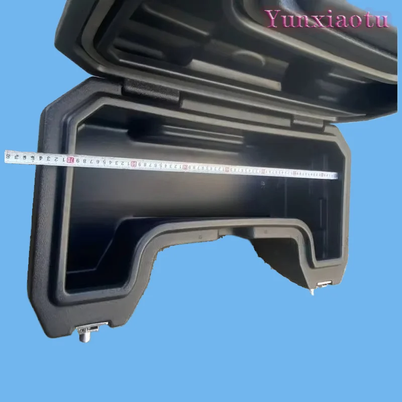 Off-road motorcycle accessories, modified trunk, trunk, trunk, backrest with lock.