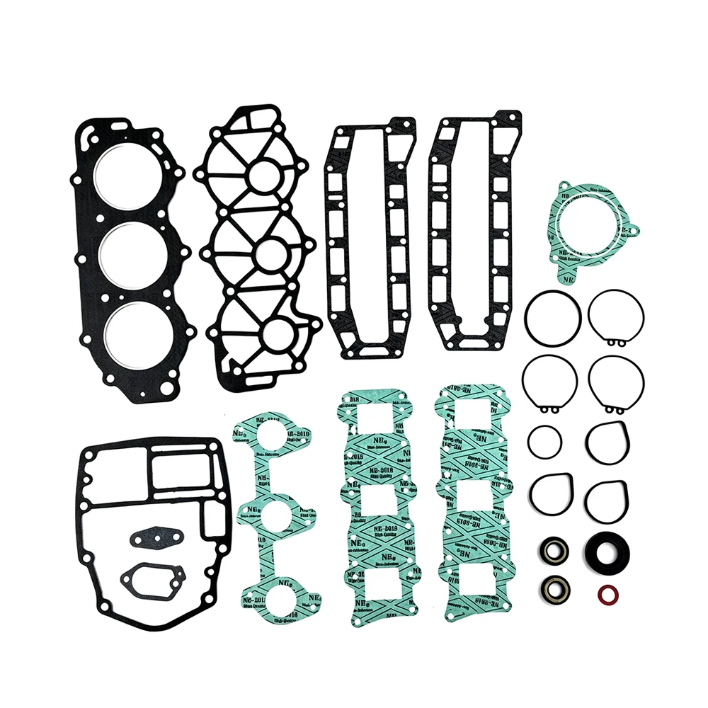 6H4-W0001-01 Powerhead Gasket Kit for Yamaha 40-50 HP 3 Cylinder Outboard Engine 18-4407