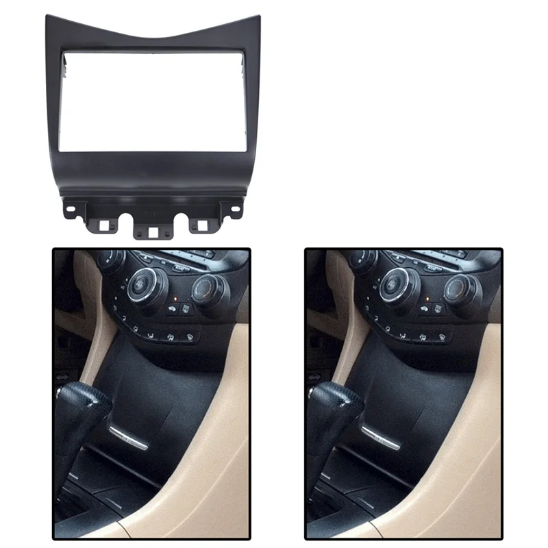 

2X Double Din Fascia For Honda Accord 02-07 Radio DVD Stereo CD Panel Dash Mounting Installation Trim Kit