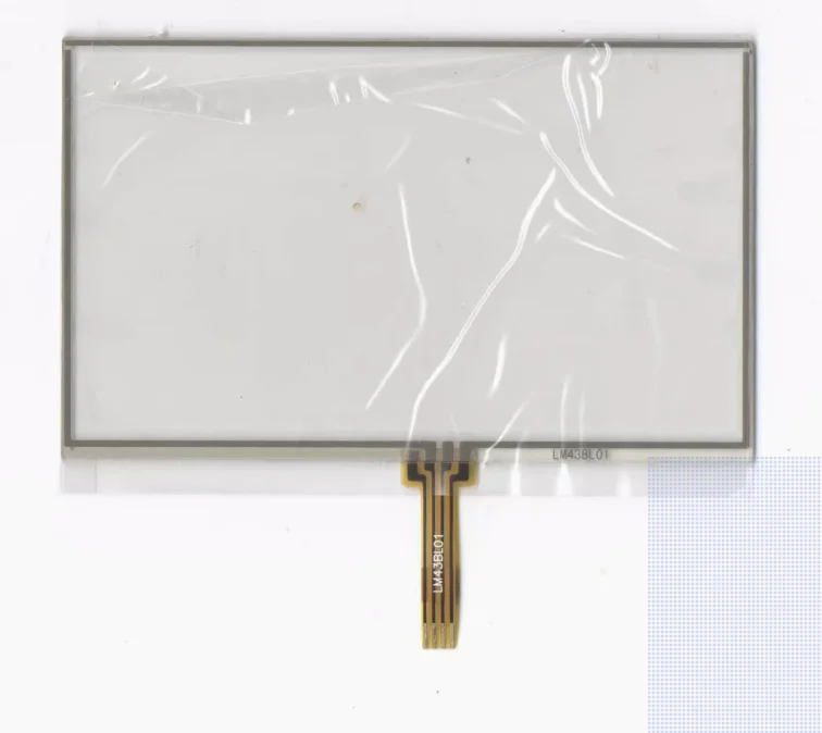 

4.3-inch 102mm * 62mm touch handwriting external screen four wire resistor 102 * 62 car navigation MP3