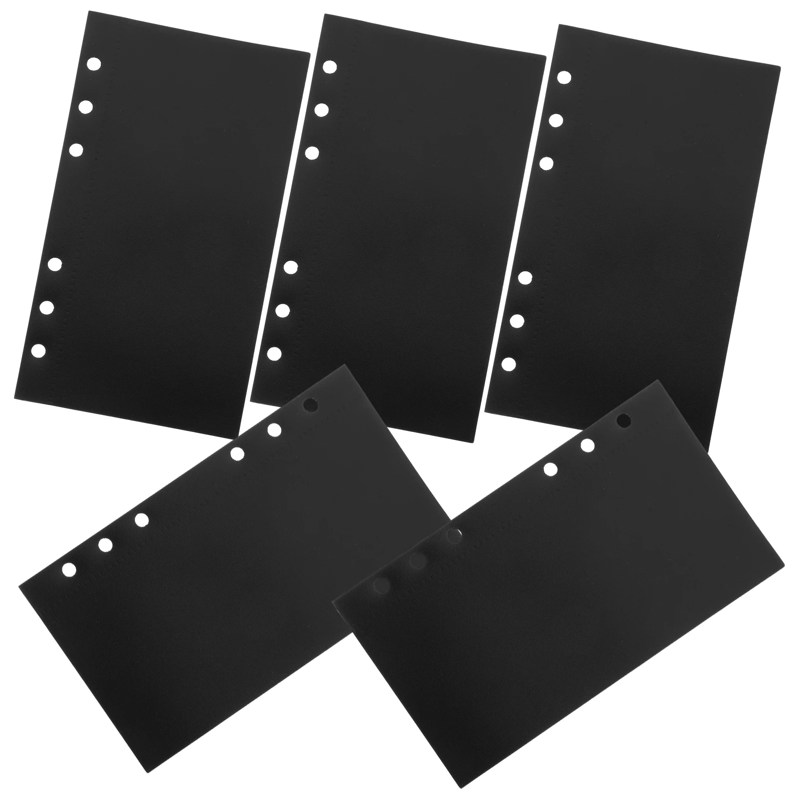 

5 Pcs Detachable Budget Separator Page Organizer Pp Pocket Clear Binder Pockets