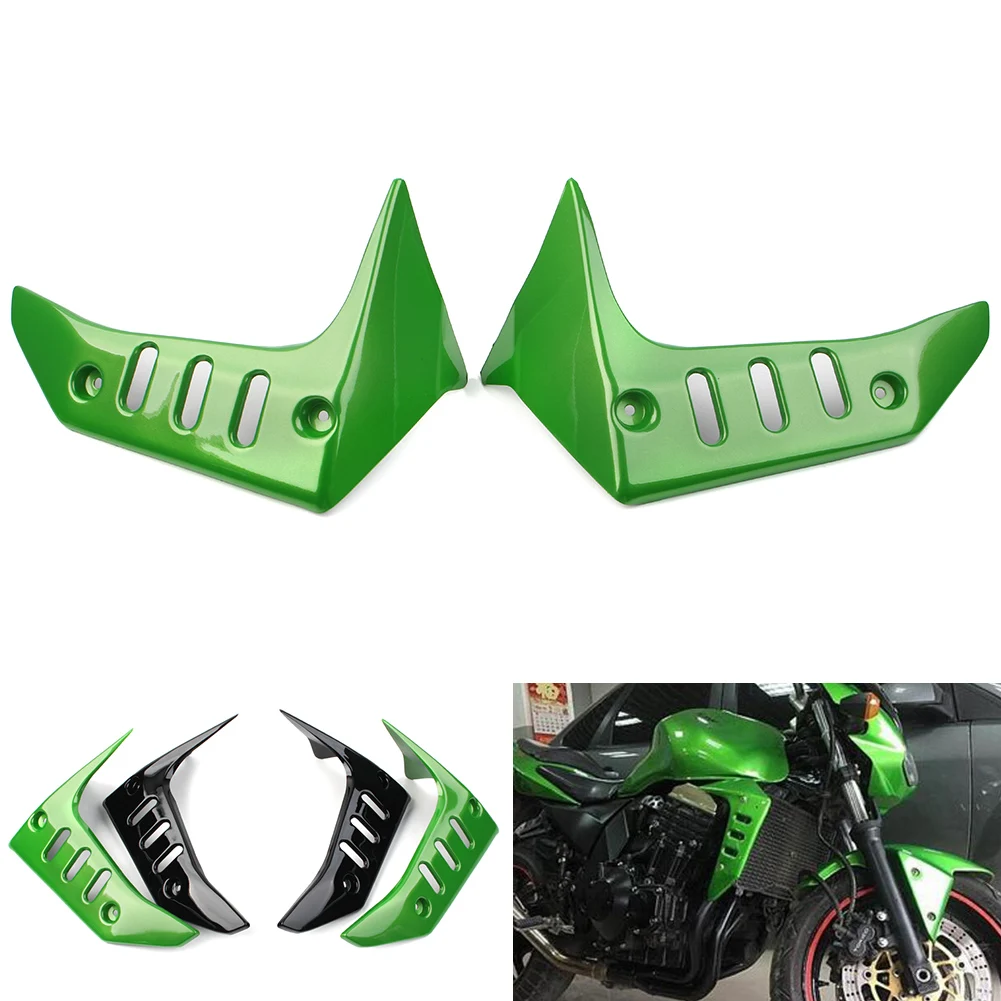 

Motorcycle Side Cover Protector ABS Fairing Kits 2Pcs Left+Right For Kawaski Z750 2004 2005 2006 2007