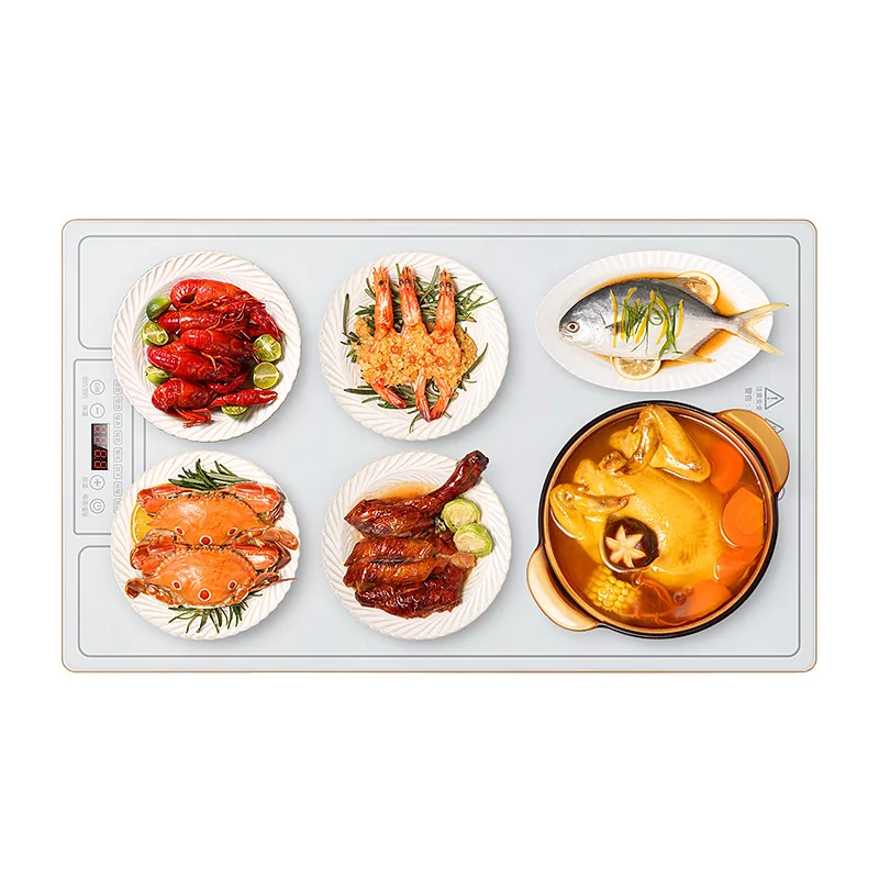 

Vegetable heating board Electric heating Household heating treasure meals Multifunctional insulation board dishes