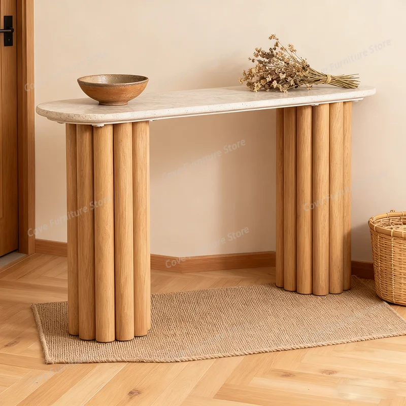 

Nordic Classic Console Table Practical Modern Premium Elegant Console Table Unique Against The Wall Bureau Furniture Living Room