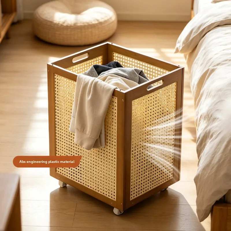 

Firm Dirty clothes basket Dirty clothes storage basket Household laundry basket Doll storage bucket Bathroom clothing artifact