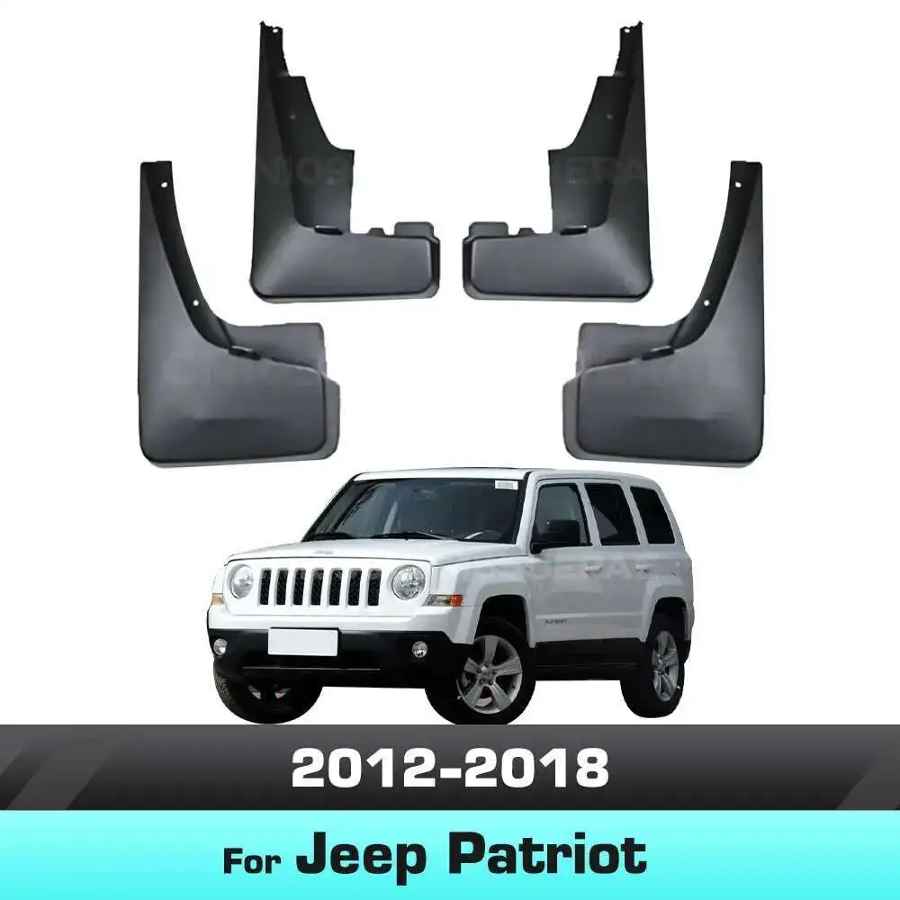 

Fender For Jeep Patriot 2012-2018 2013 2014 2015 2016 2017 Mudguard Mud Flaps Guard Splash Flap Mudguards Car Accessories