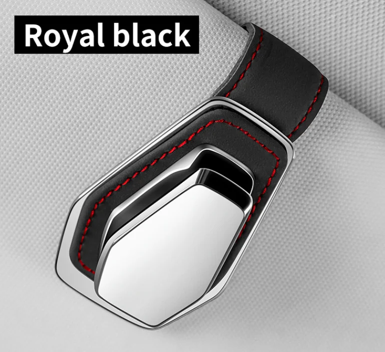 Car mounted glasses Case multifunctional car sunglasses holder car interior sun visor sunglasses case storage card clip