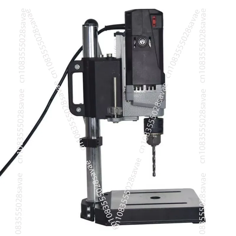 Industrial Benchtop Drilling Machine Bracket Plastic Pipe Metal Hole Wood Design Aluminum Alloy Structure Drilling