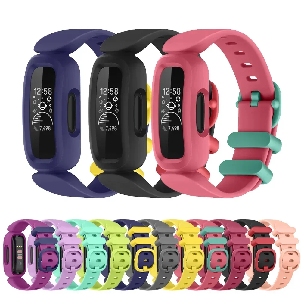 For Fitbit Ace 3 2 Bands Soft Silicone Wristband For Fitbit Luxe Inspire/inspire 2/inspire HR Strap Bracelet Correa Accessory
