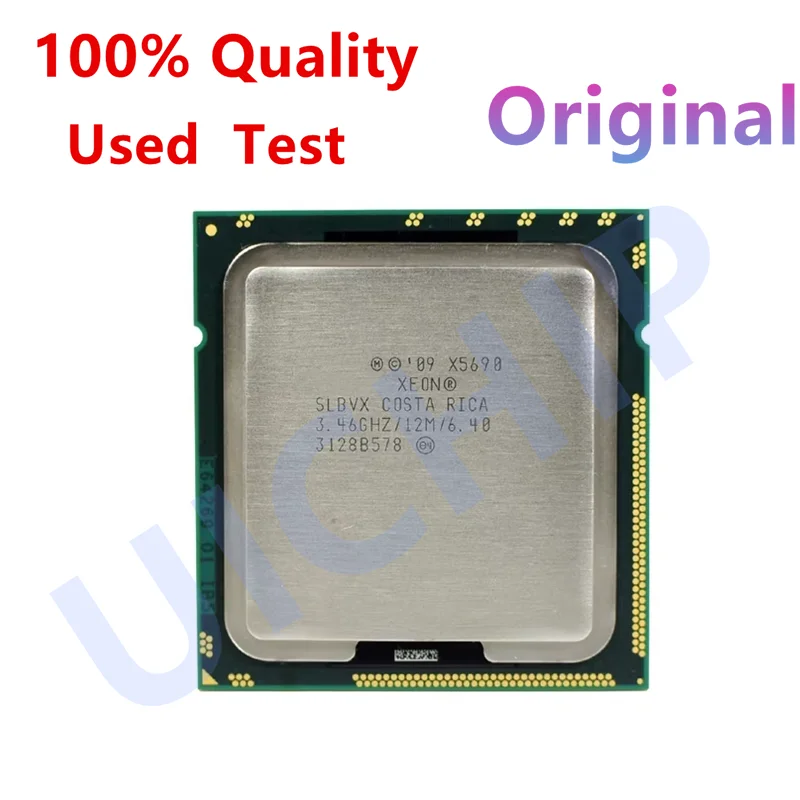 Xeon X5690 3.4GHz 6-Core 12-Thread CPU 130W LGA 1366 Processor