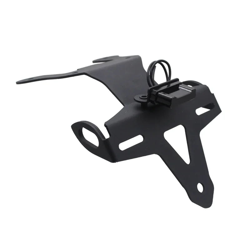 A60E-오토바이 테일 깔끔한 펜더 제거기 후면 라이센스 플레이트 홀더 브래킷 혼다 XL750 TRANSALP XL 750 용 LED 라이트