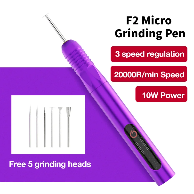 

LANRUI F2 микрошлифовальная ручка для ремонта телефона, зачистка, зачищенные винты, режущий экран, удаление крышки, жесткий диск, инструмент для полировки процессора