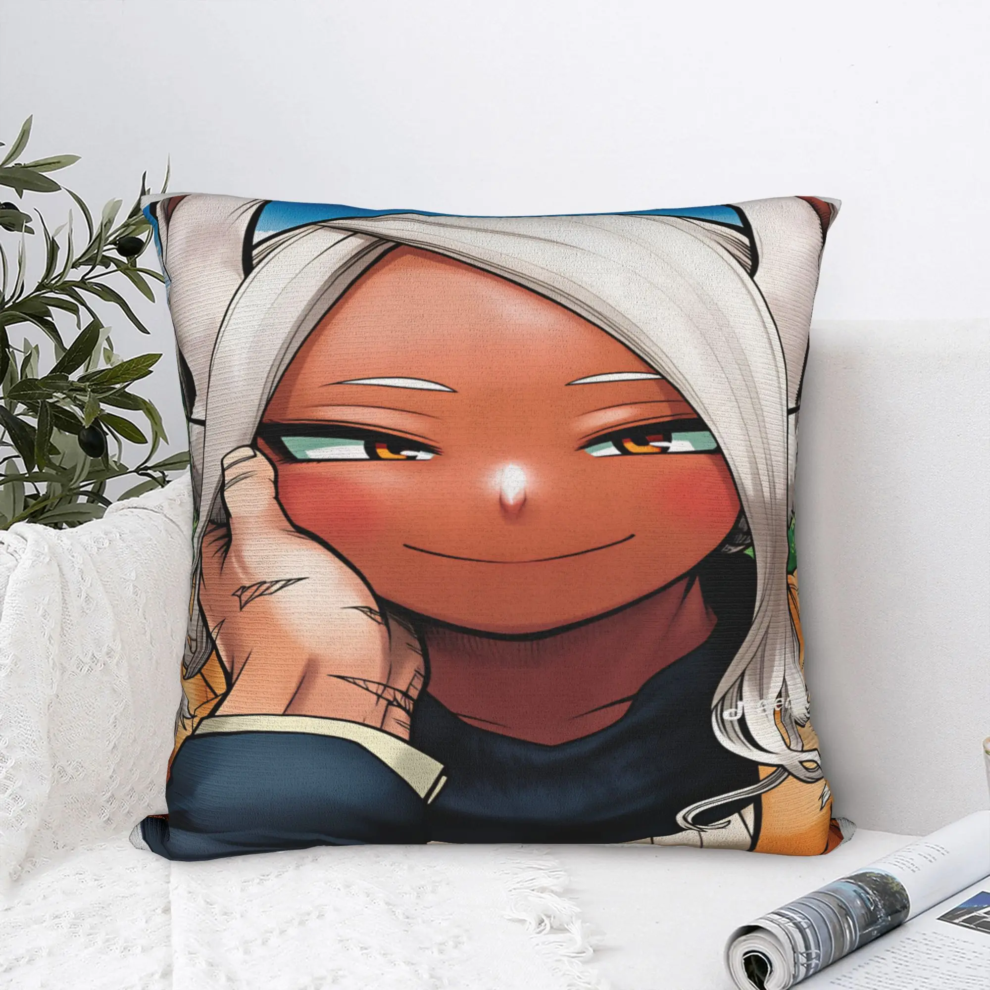 Rabbit Hero Mirko  Pillowcases  Funny Pillow Case For Living Room Bed Chair Print Pillow Cover