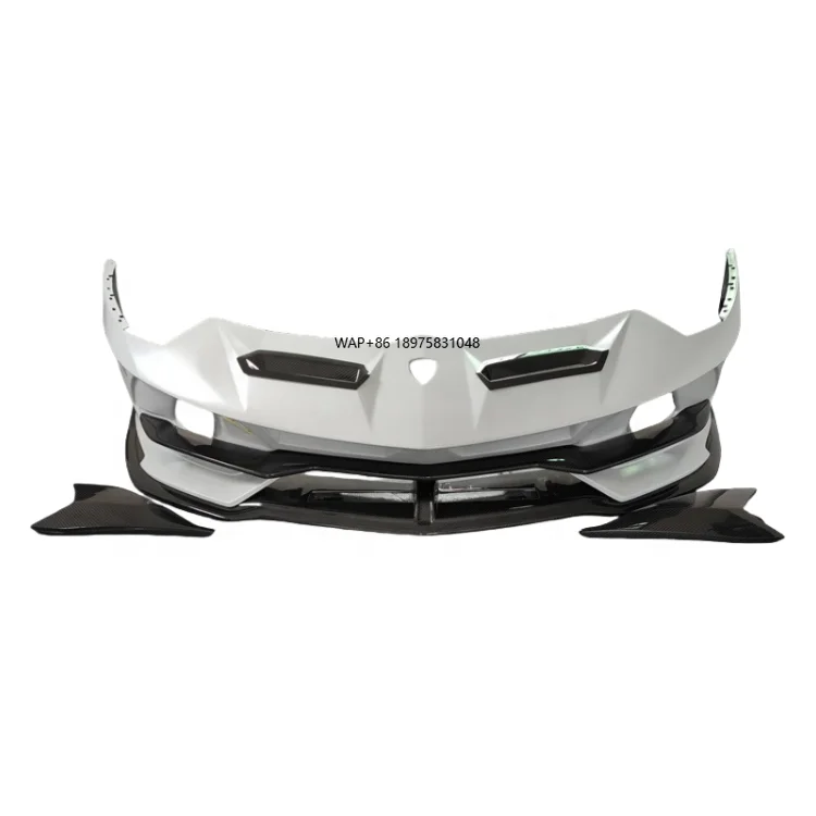 

SVJ Style Semi Carbon Fiber Front Bumper Body Kit for Cabriolet LP700 Full Body Kit