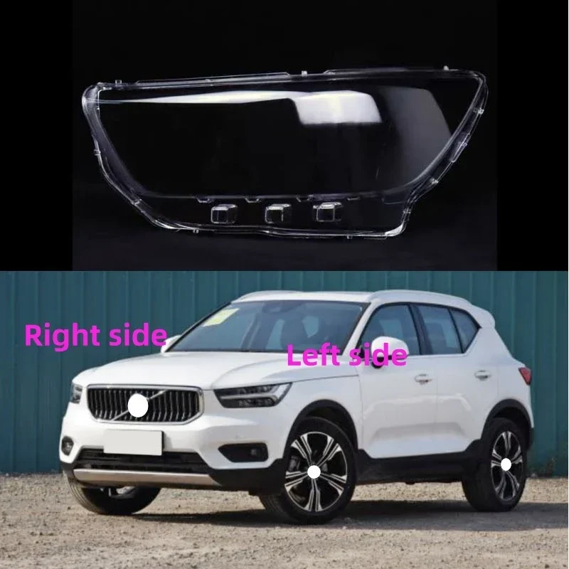 

Для VOLVO XC40 2022 2023, корпус автомобильной фары, сменная крышка фары, стекло для передней фары