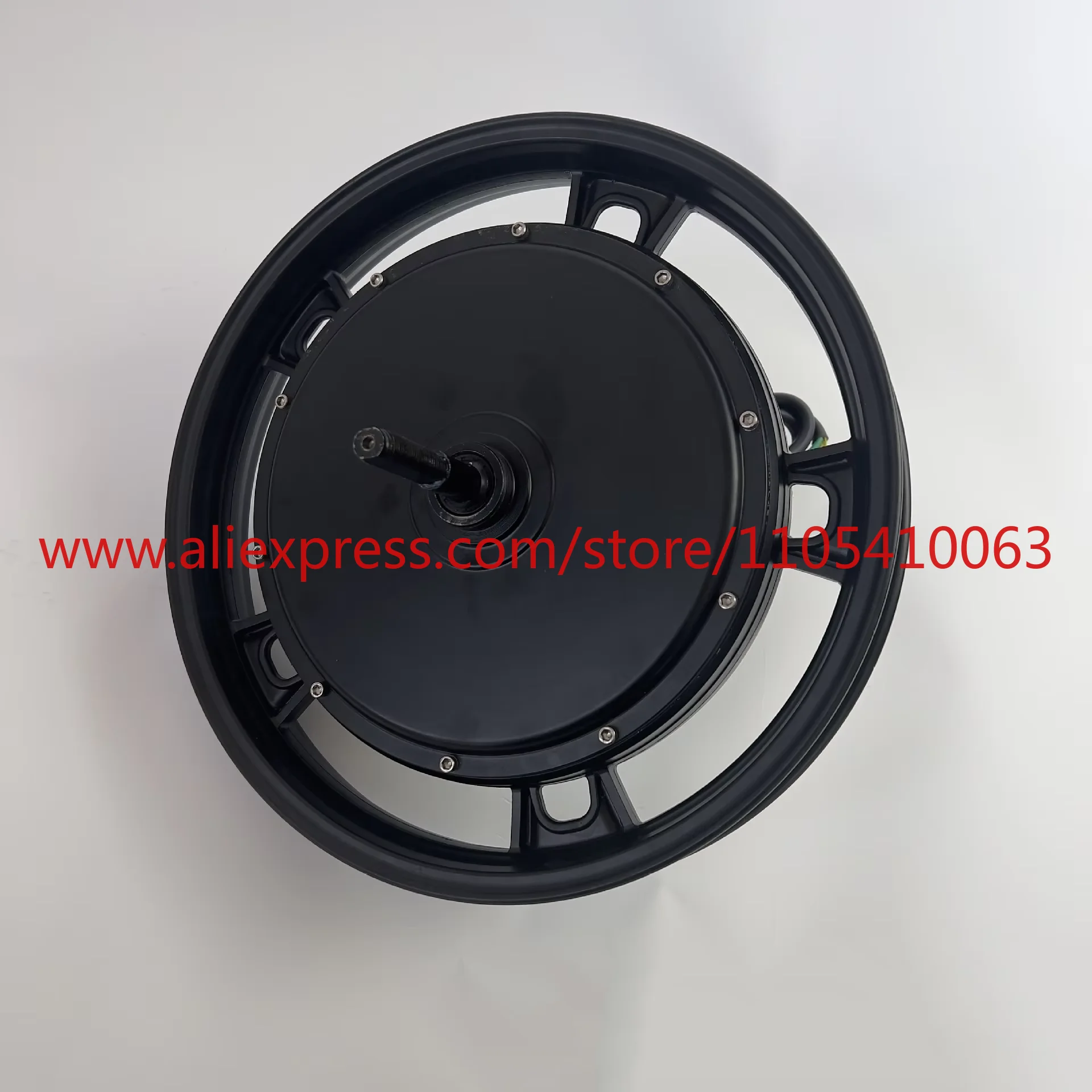 16 inch 16 * 3.0 60v 72v 3000w 5000w 80-120N.m Double Hall sensor 16 * 2.50 tire 120km/h electric bicycle wheel motor - view 5