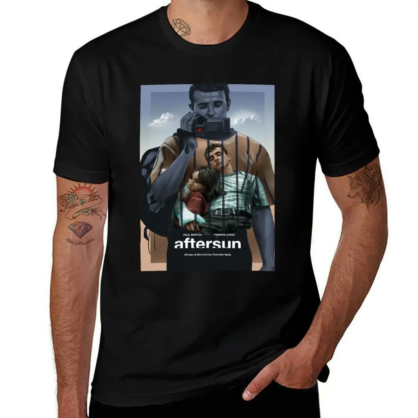 

Aftersun Alternate Movie(2) T-Shirt oversizeds summer 2025 Luxury man designer t shirt men