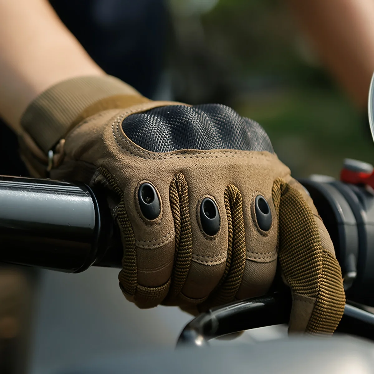 Men's Full Finger Tactical Gloves Touch Screen Airsoft Gloves Paintball Shooting Gear Combat Armor Protection Shell Gloves