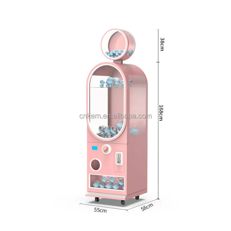 

Customized Mini Japanese Gachapon Game Vending Machine Coin-Operated Children's Toy
