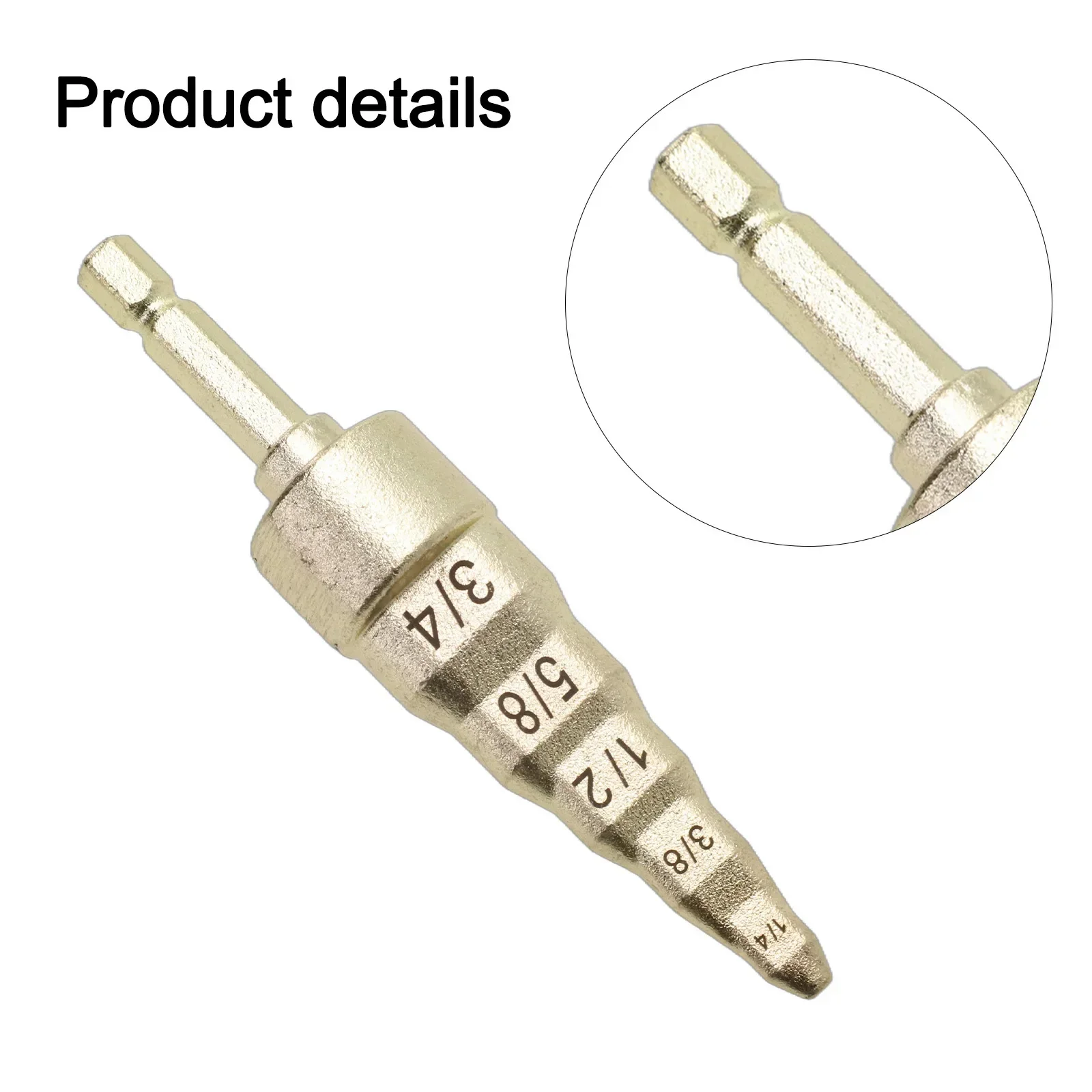 1pc Pipe Expander 5 In 1 Repair Tool Air Conditioner Copper Pipe Expander Swaging Drill Bit Power Tools Replacement Accessories