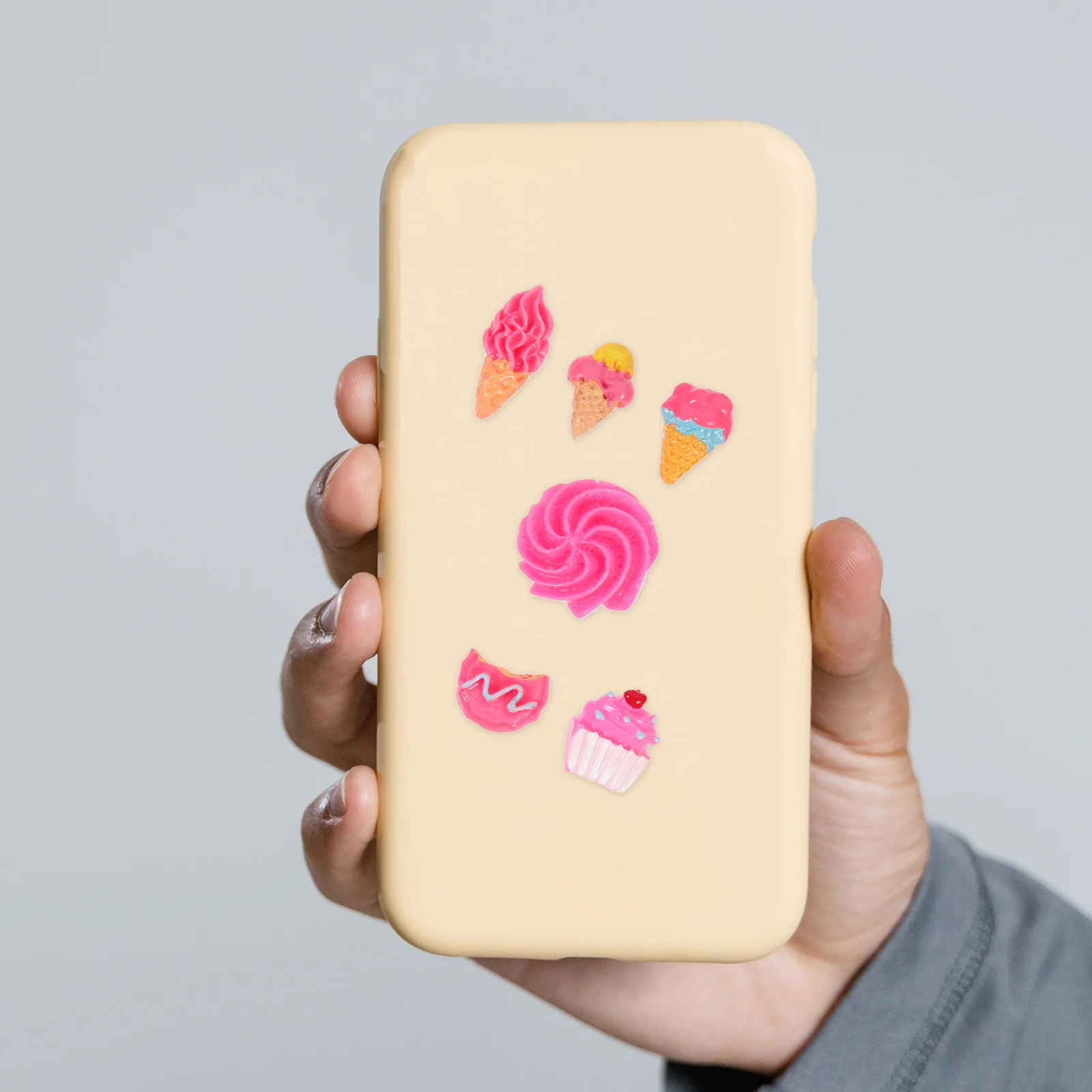 

30 шт., кавайные подвески для ногтей из пищевой смолы, прочный легкий чехол для телефона «сделай сам», украшение, миниатюрный чехол для телефона ручной работы, аксессуары