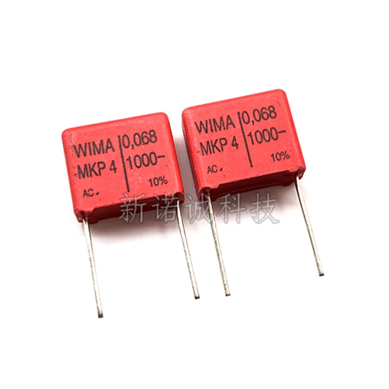 5pcs/50pcs Germany WIMA 1000V 683 0.068UF 1000V 68nF 683K 10% MKP4 Pitch 15mm Film Capacitor