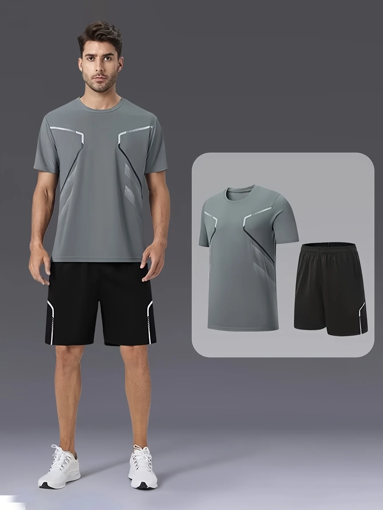 ملابس رياضية عصرية للرجال، ملابس للجري واللياقة البدنية، ملابس سريعة الجفاف قابلة للتنفس، معدات الجولف، ملابس غير رسمية في الهواء الطلق