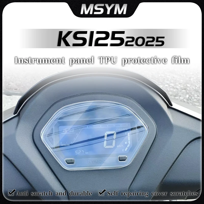 

For KYMCO KS125 KS 125 ks125 ks 125 2025 Motorcycle Cluster Scratch Protection Film Screen Protector Dashboard Instrumen