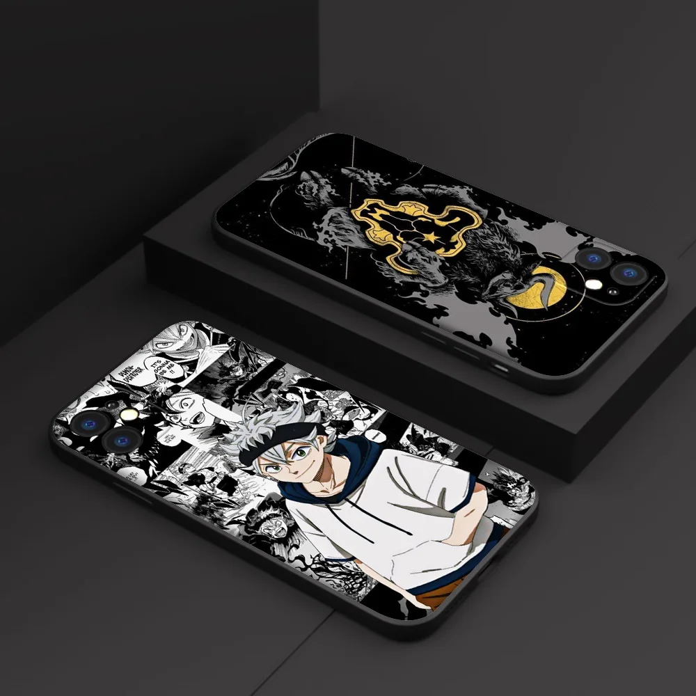 SO28 Black Clover Cover Phone Case for Xiaomi Redmi A3X A3 13C 13 Note 13 12 Pro Pro+