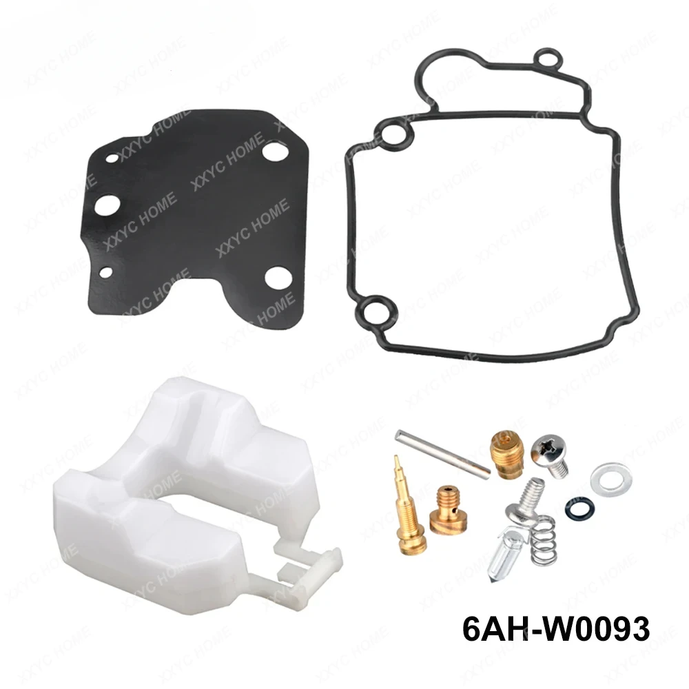 

6AH-W0093 Carburetor Repair Kit for F9.9 F13.5 F15 F20 Outboard Motor 6AH-W0093-00 6AH-W0093-01