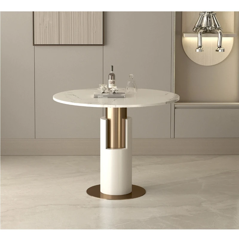 X-S 04Negotiation small square table white simple casual office reception exhibition table HG