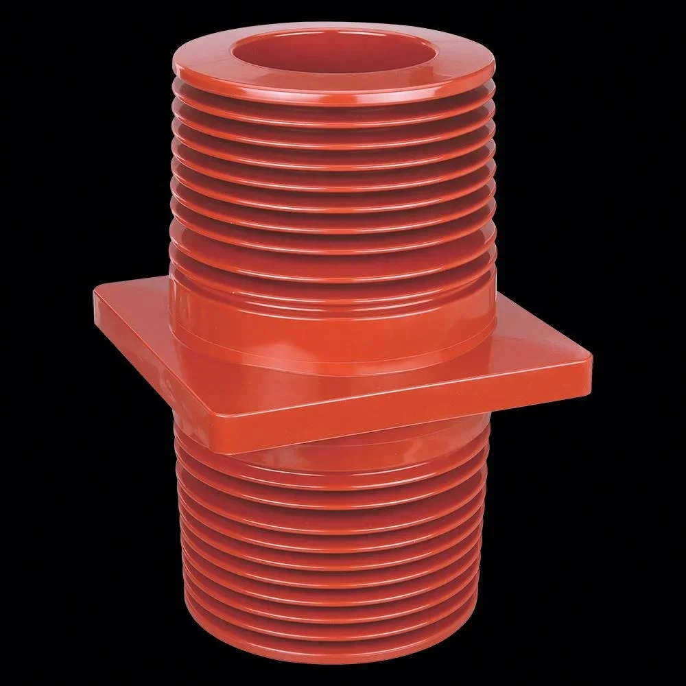 High Voltage Epoxy 40.5kv 12KV 24KV Resin Insulation Casing Through Wall Bushing for Switchgear