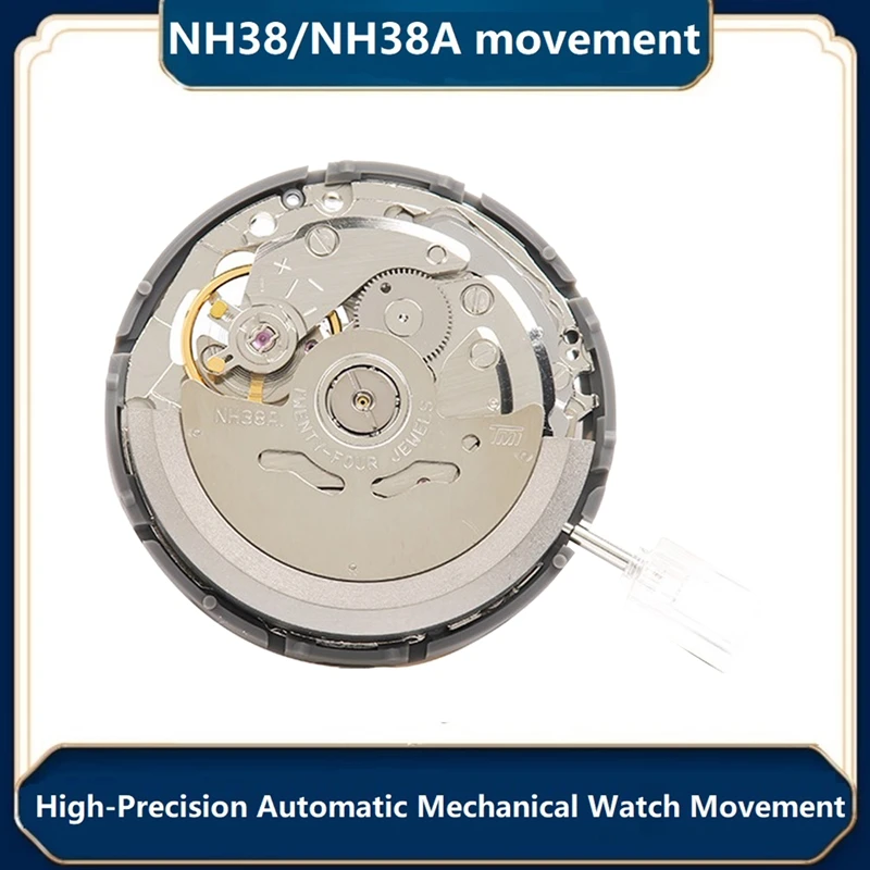 NH38/NH38A Movement Automatic Chain Up Movement Automatic Mechanical Watch Movement