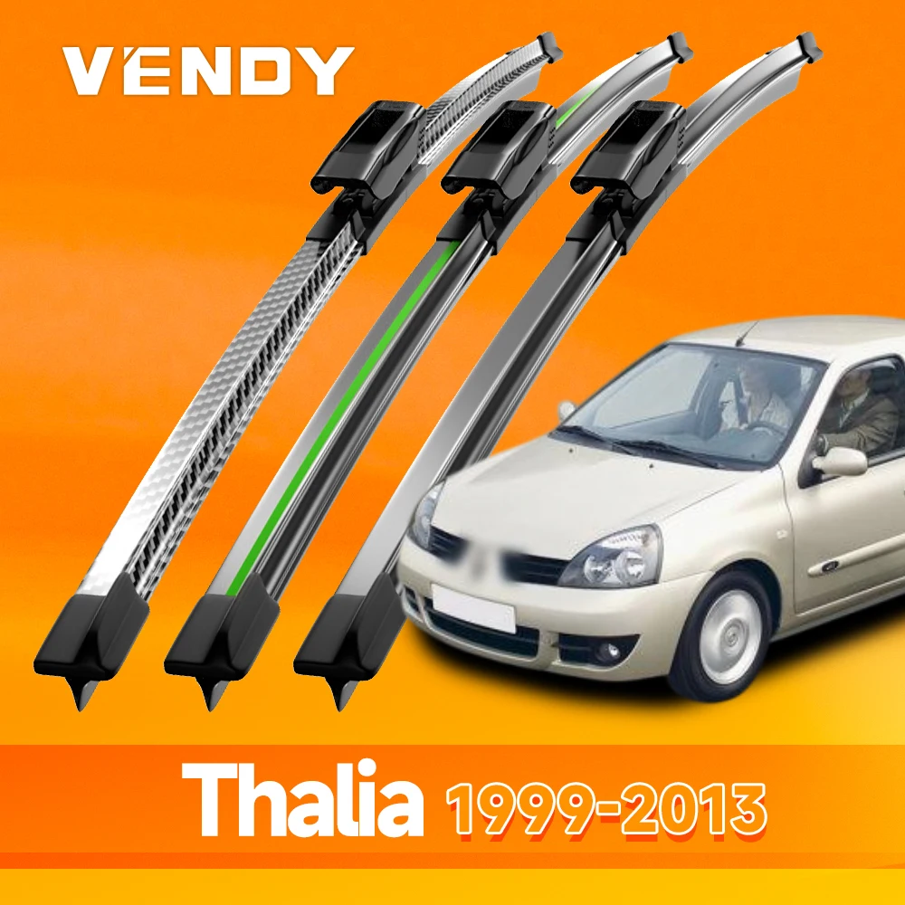 

2 шт. для Renault Thalia 1 2 1999-2013, щетки стеклоочистителя переднего стекла, аксессуары для окон 2004 2006 2007 2008 2009 2010