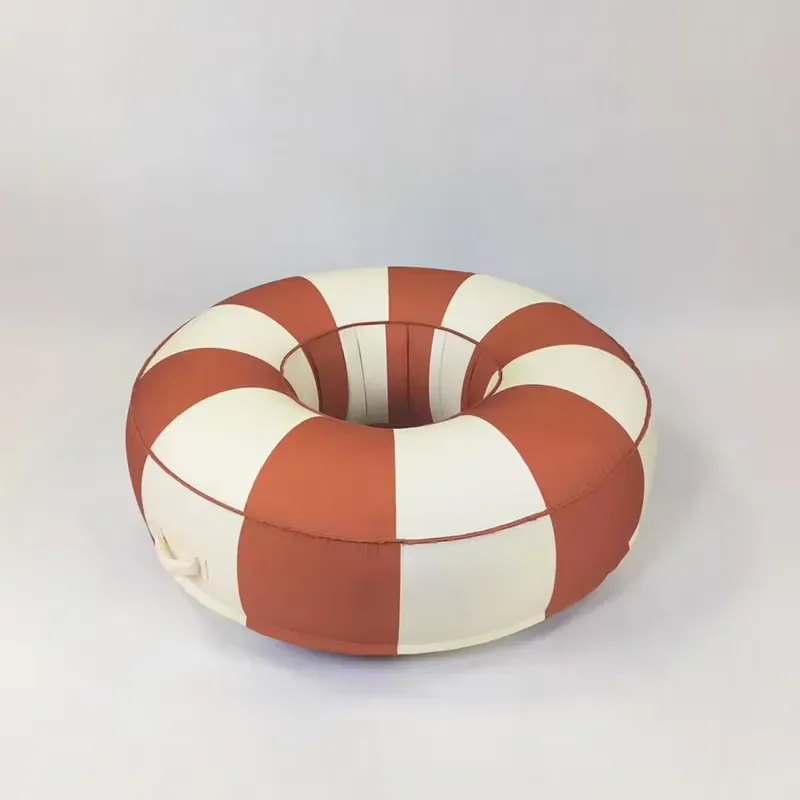 Premium sunbathing pool circle inflatable floating bed sofa pool floating bed with waterproof and anti-fading fabric