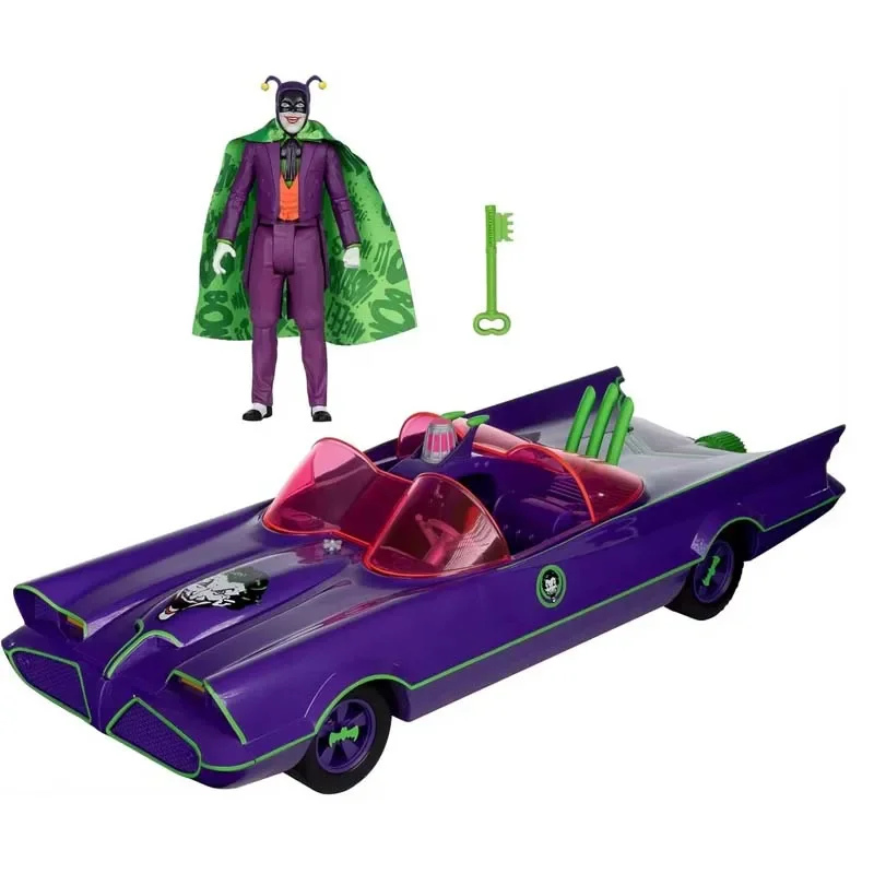 Mcfarlane Toys Clownmobile & The Joker Car DC Multiverse PVC Ornaments Action Figure Digital Collectible Figures 100% Original